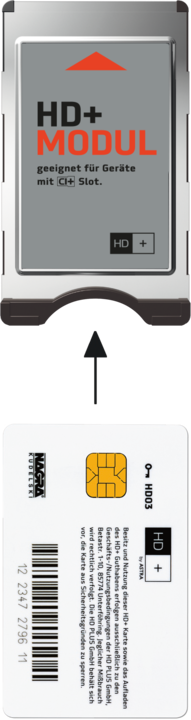 Image du produit HD+ Module 1.3 avec carte HD 6 mois (Accès, Module CI, Carte à puce)