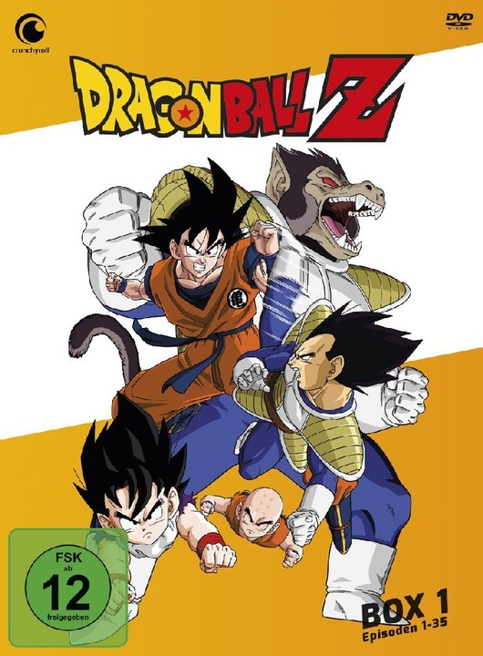 Dragonball Z - BOX 1 (DVD) TV -NEW- 5Disc, Episodi 1-35 (DVD, 2024)