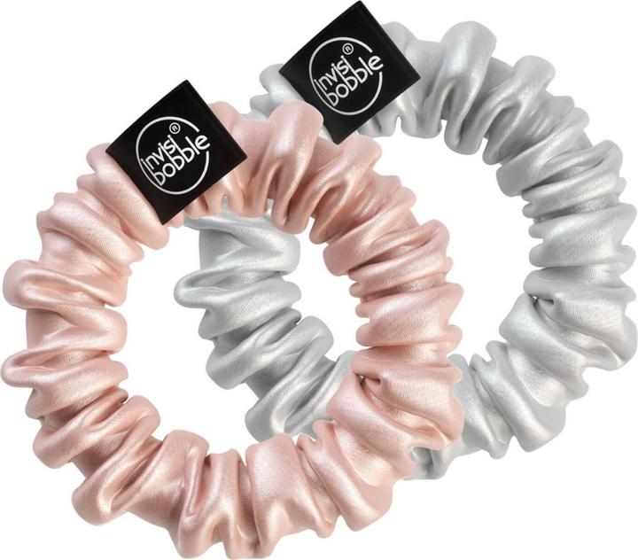 Immagine prodotto Invisibobble Sprunchie Slim Bella Chrome 2 pezzi (Elastico per capelli)