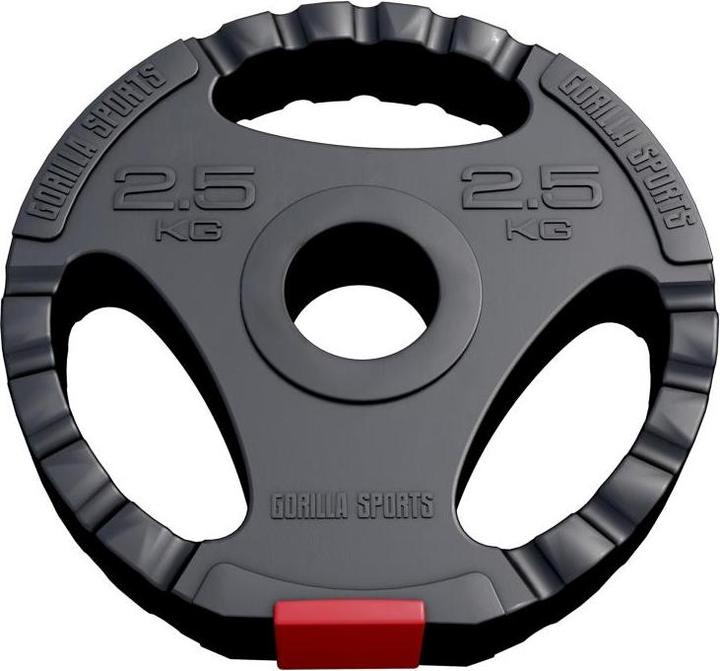 Produktbild Gorilla Sports Hantelscheiben (1 x 2.5 kg)