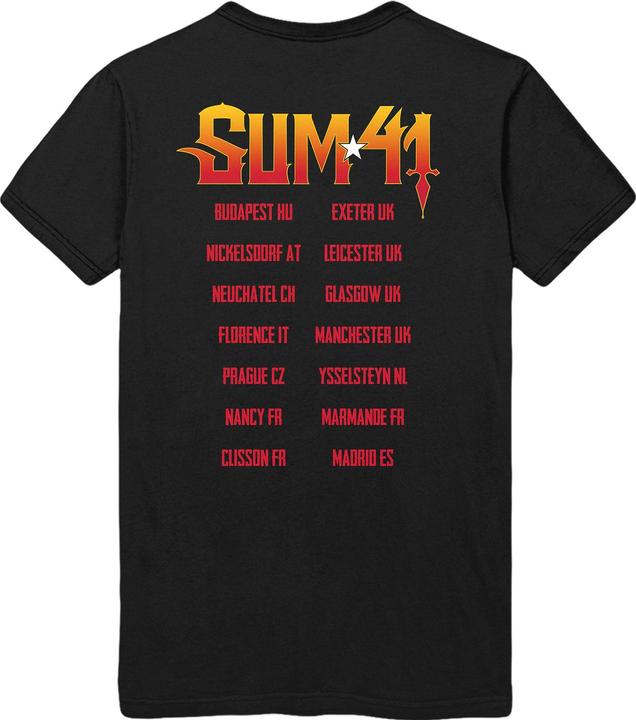 Immagine prodotto Universal Textiles Maglietta unisex da adulto Out For Blood con stampa sul retro in cotone (L)