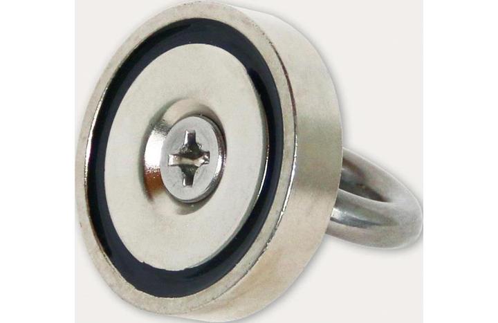 Immagine prodotto Eichner Magnete al neodimio Ø 25 mm zincato, con occhiello Ø 13,5 mm (5 x)