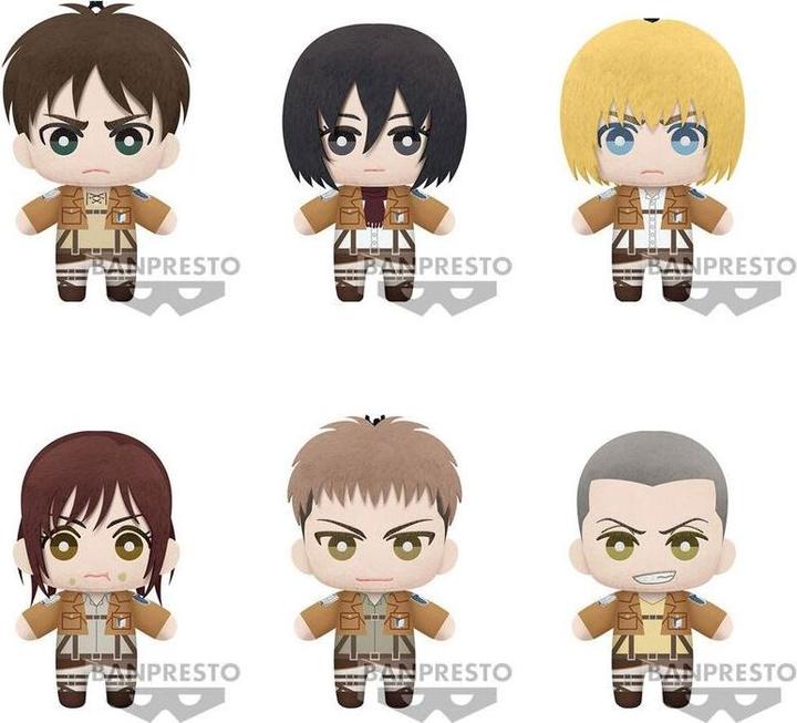 Produktbild Banpresto Attack on Titan Tomonui Plush Assort Series 1