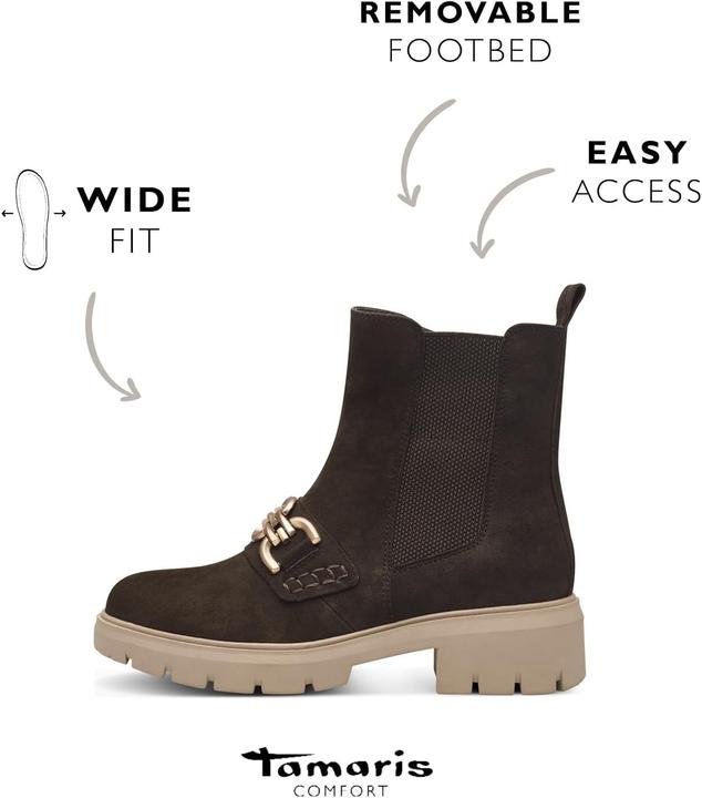Actual product image Tamaris Comfort Chelsea Boot (38)