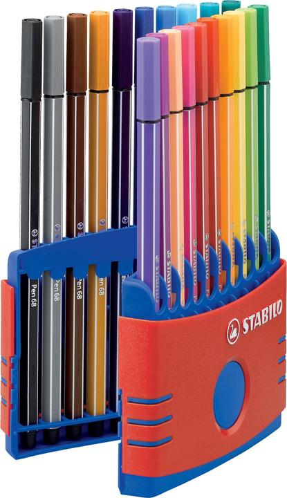 Produktbild STABILO Fasermaler Pen (farbsortiert, 20 x)