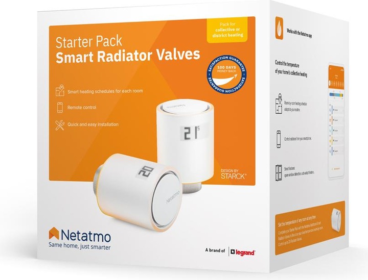 Produktbild Netatmo Smarte Heizkörperthermostate Starterpaket