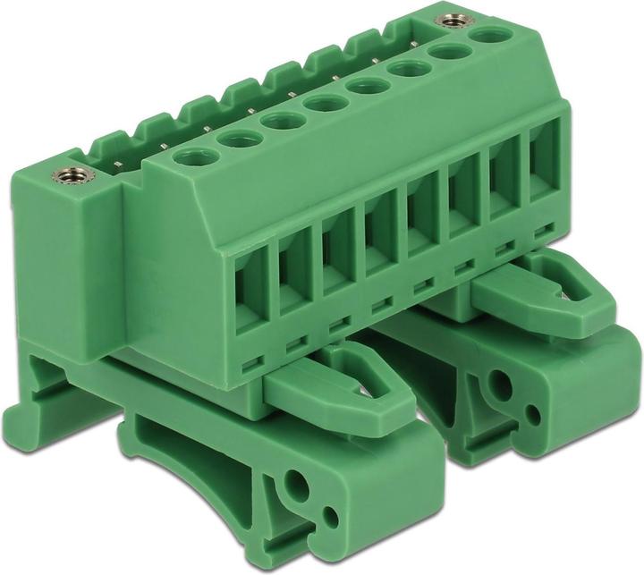 Image du produit Delock Jeu de borniers pour rails à chapeau (Kit de montage en rack)