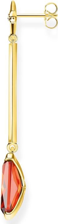 Image du produit Thomas Sabo Boucles d'oreilles Pierre orange avec étoile (Argent 925)