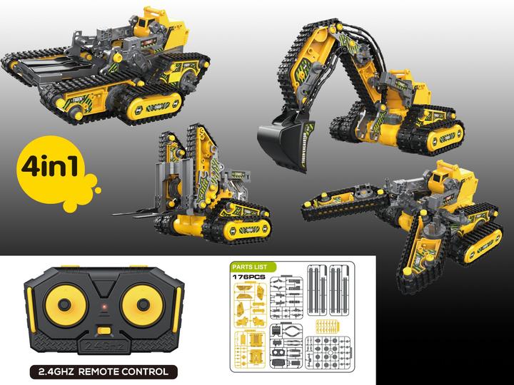 Actual product image Revell RC Engineering Vehicle 4in1