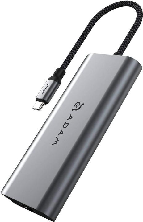 Adam Elements CASA HUB A01s | Grau | USB-C 4K 6-in-1 Hub (USB-C)