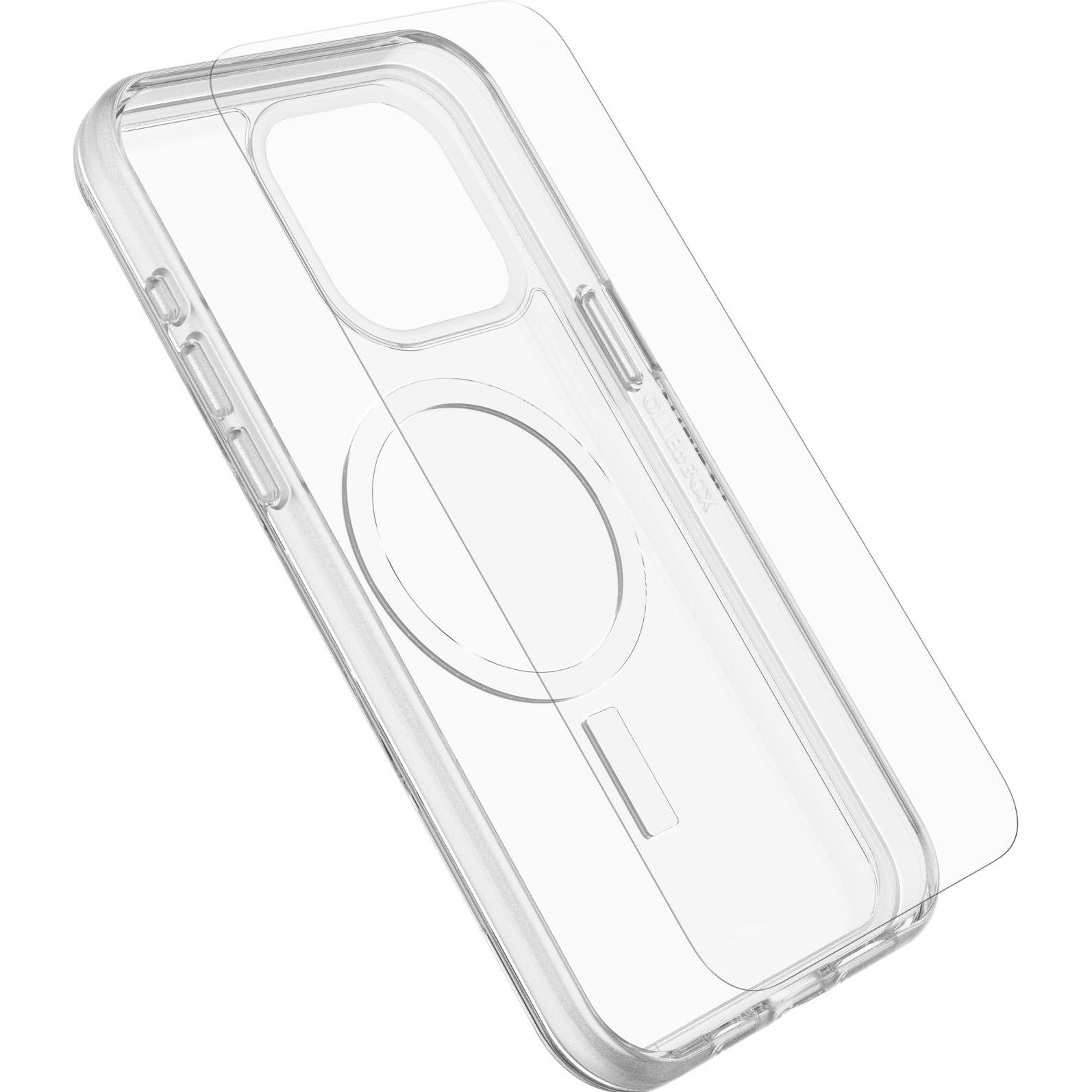 Thumbnail - OtterBox Protection + Power KIT - Starter Kit (Apple iPhone 15 Pro Max), Smartphone Hülle, Transparent, Weiss