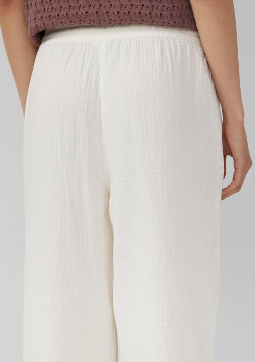 Actual product image S.Oliver Hose Musselin-Hose mit weitem Bein (36)