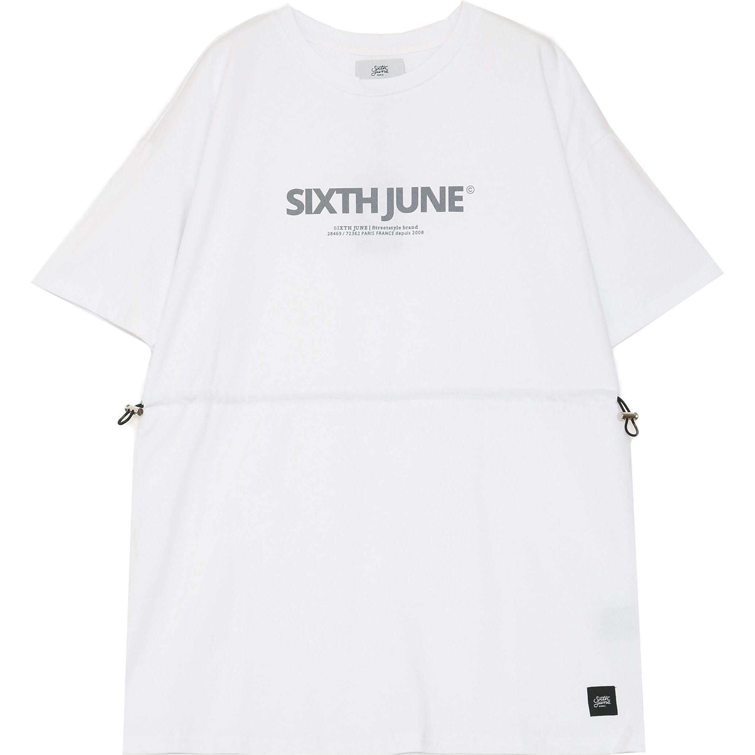 Sixth June, Damen, Kleider, daenkleid elastic, Weiss, (M)