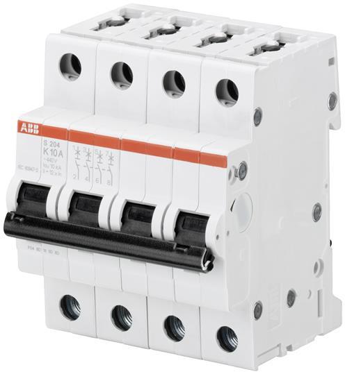Produktbild ABB S204-K25 Sicherungsautomat 25A pro M compact 4-polig