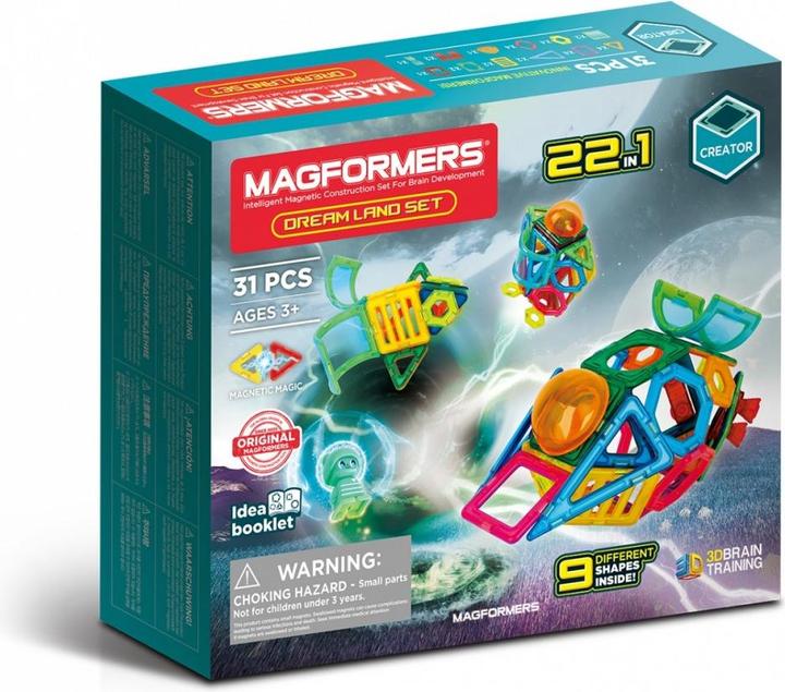 Produktbild Magformers Drea Land Magnetblöcke 31 Elemente