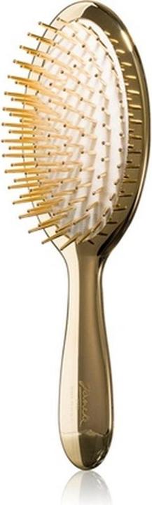 Jäneke Janeke Luftkissenbürste mit Goldstiften - flaches Paddel, 1 Stück