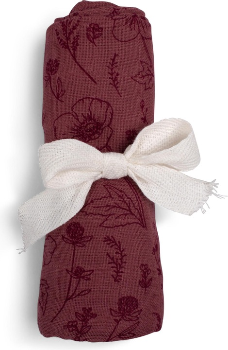 Actual product image Filibabba Muslin diapers GOTS - Fall Flowers (65 cm, 2 cm)