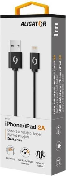 Image du produit Aligator Datov ???? cable, Lightning????ern ???? (1 m)