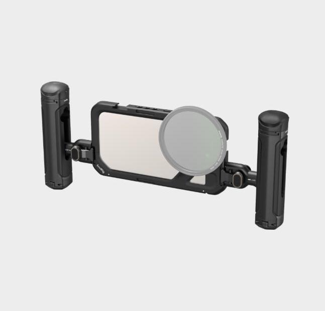 Produktbild SmallRig Mobile Video Kit (Dual Handheld) für iPhone 15 Pro (Cage)