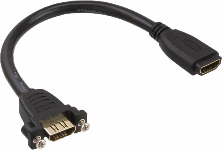 Produktbild InLine HDMI (Typ A) — HDMI (Typ A) (0.20 m)