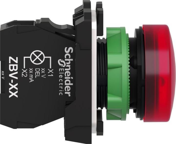 Actual product image Schneider Electric Indicator lamp LED 24VDC red XB5AVB4