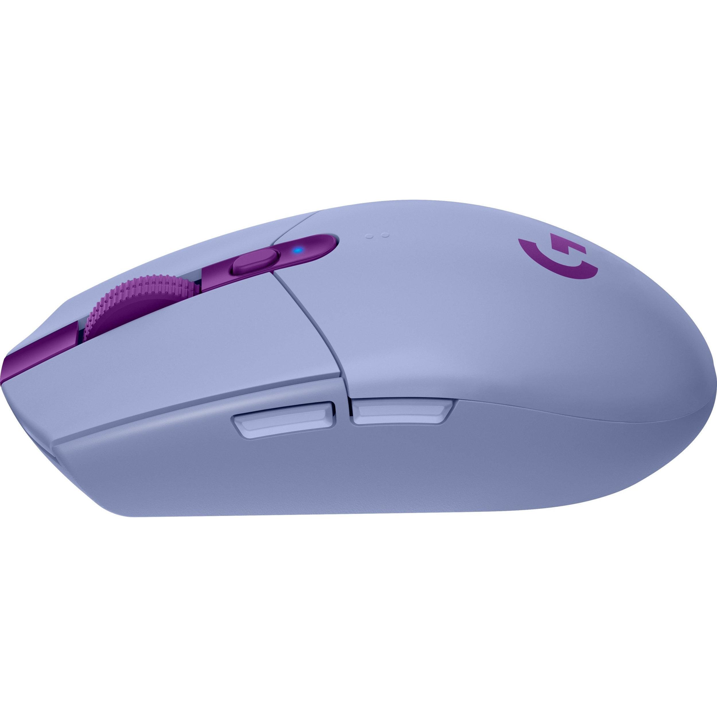 Morele Logitech G305 Lightspeed Różowa (910-006022) + G Pro X Czarne (981-000818) (Senza fili), Mouse, Nero, Rosa