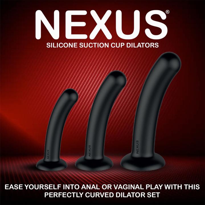 Immagine prodotto Nexus Dilator Set Silicone Anal Dildos (S,M,L)