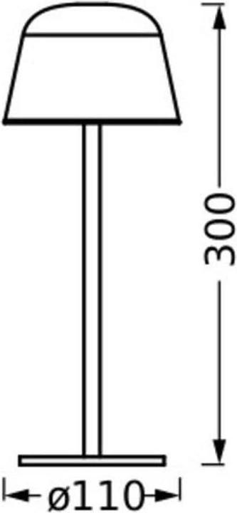 Image du produit Ledvance Endura Style Table CCT USB Magenta (200 lm)