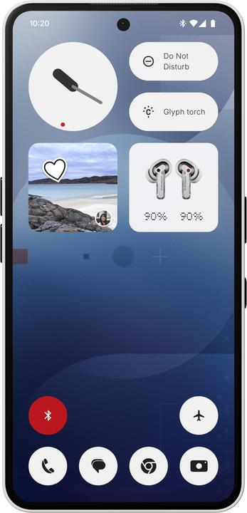 Produktbild Nothing Phone (3a) (128 GB, White, 6.77", Dual SIM, 5G)