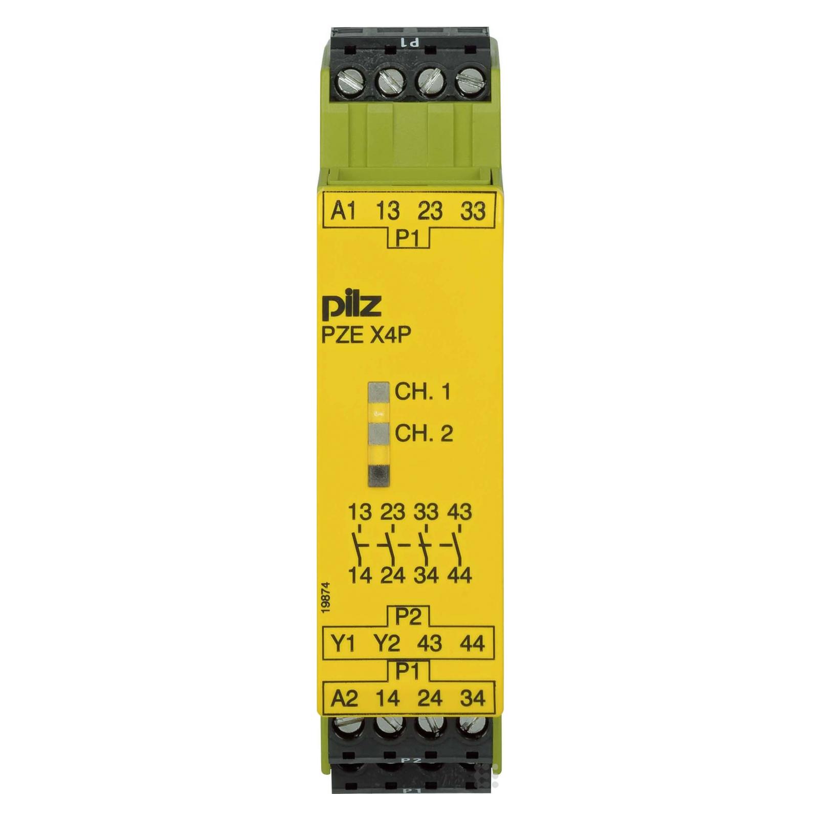 Pilz Kontakterweiterung PZE X4P 24VDC 4n/o (777585)