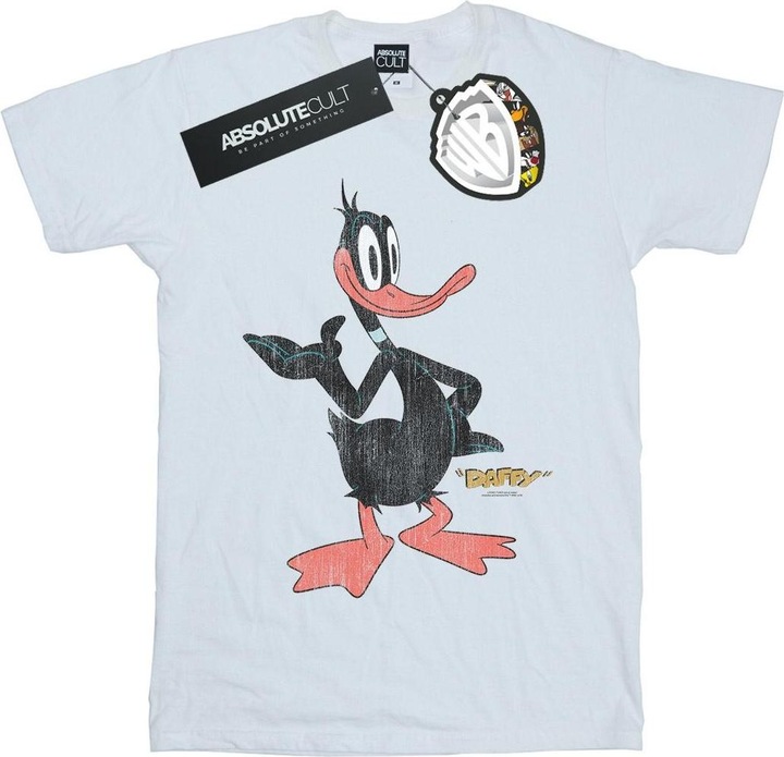 Produktbild Looney Tunes Daffy Duck Distressed TShirt (XL)