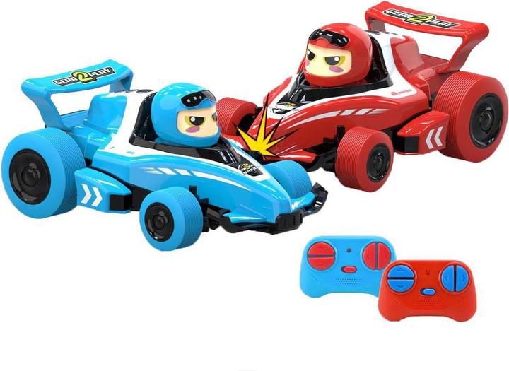 Gear2play R/C Formel 1 Neon-Stossstange Autoscooter 2 In 1