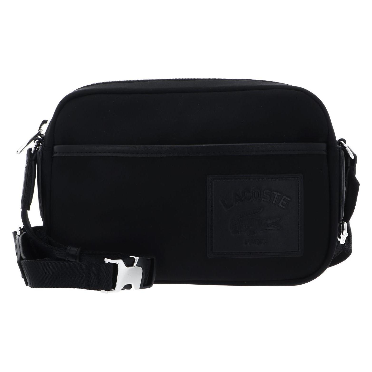 Lacoste, Herren, Handtasche, Reporter Bag, Schwarz