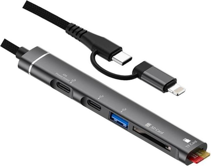 Produktbild PowerGuard 7 in 1 Adapter (Lightning, USB-C)