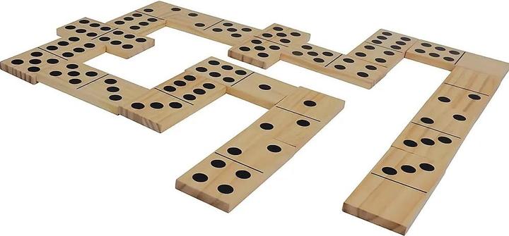 Produktbild Schildkröt SCHILDKR™T Jumbo Domino-Set, Spieleklassiker im Groáformat (1 - 4 Spieler)