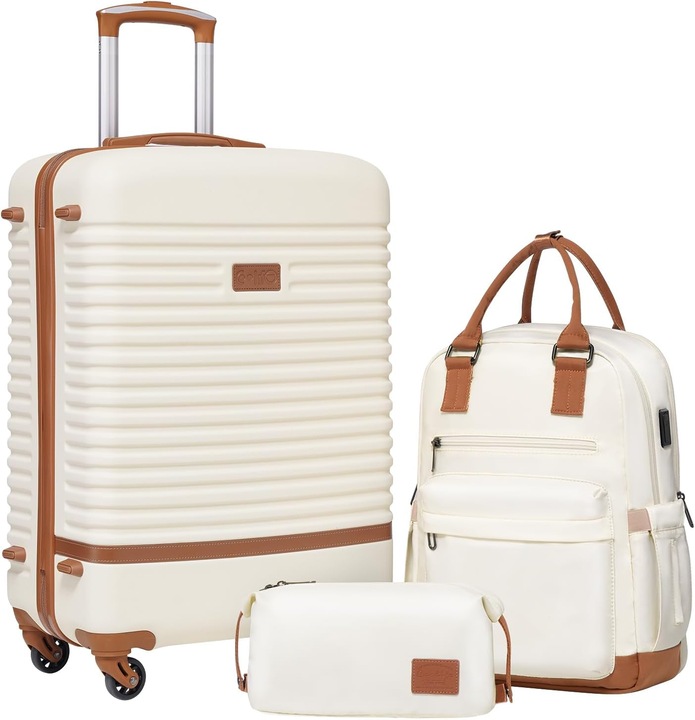 Image du produit Coolife 3-teiliges Kofferset (M (50 - 90l))