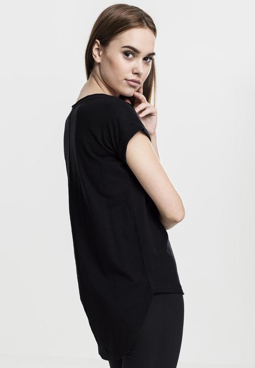 Produktbild Urban Classics Ladies Long Back Shaped Slub Tee (S)
