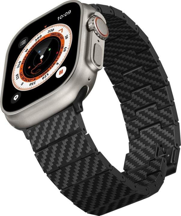 Produktbild Pitaka Gliederarmband aus echtem Carbon Black (Karbonfaser)