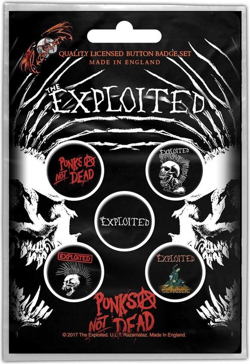 Image du produit Universal Textiles - Badge PUNKS NOT DEAD