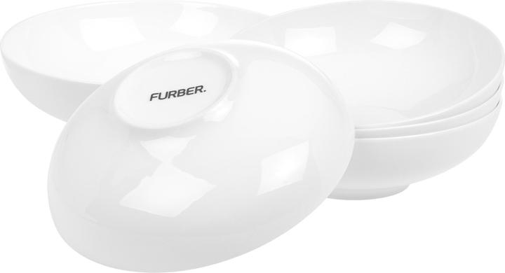 Immagine prodotto Furber Piatto di zuppa e pasta (6 x, 20.50 cm)
