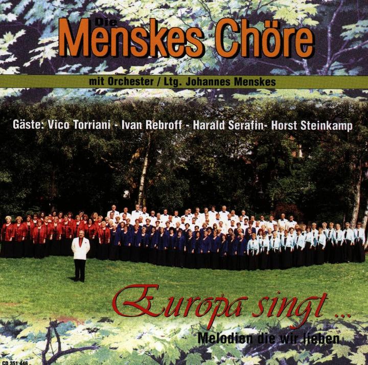 Produktbild Europa Singt (MENSKES CHÖRE)