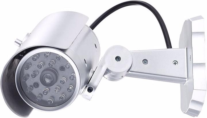 Produktbild VisorTech 2er-Set Überwachungskamera-Attrappen mit Bewegungssensor