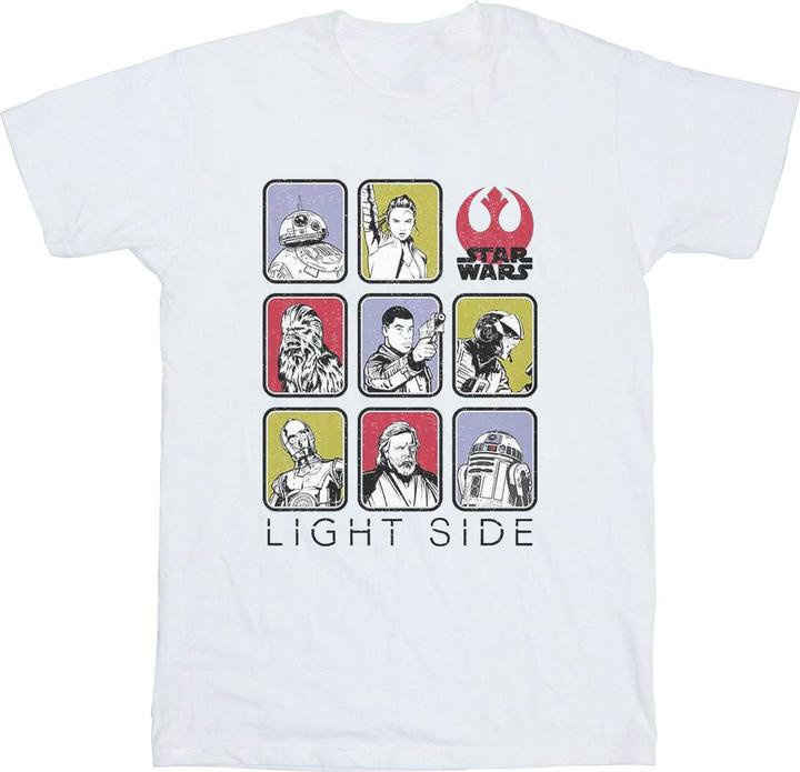 Produktbild Star Wars The Last Jedi Multi Character TShirt Mädchen (140, 146)