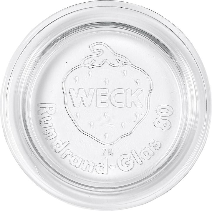 Actual product image Weck Round rim glass lid (1 pcs., 0.08 l)