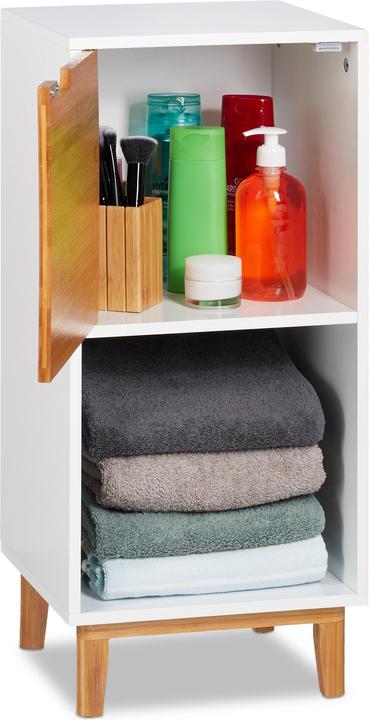 Actual product image Relaxdays Free Standing Shelf (32 x 30 x 71 cm)