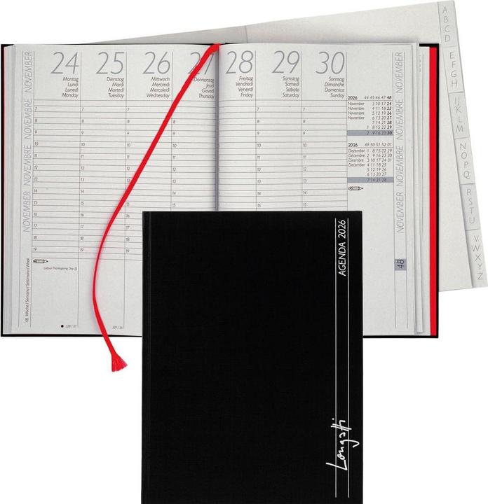 Image du produit Biella Agenda commercial LONGATTI (18 x 24.5 cm)