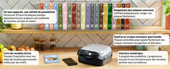 Image du produit Tefal SW872B Snack Collection Precision Snackmaker