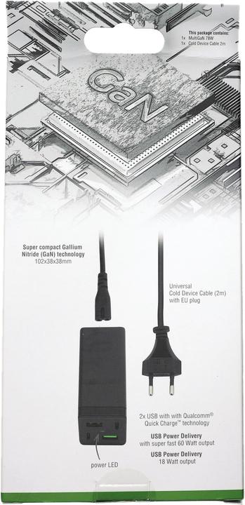Produktbild 4smarts Netzladestation MultiGaN (78 W)
