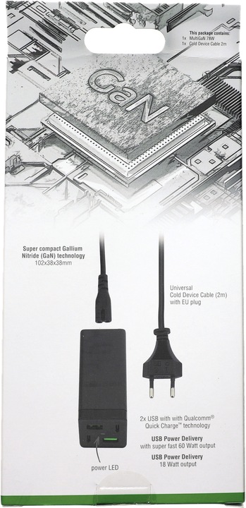 Produktbild 4smarts Netzladestation MultiGaN (78 W)