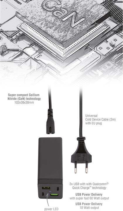 Produktbild 4smarts Netzladestation MultiGaN (78 W)